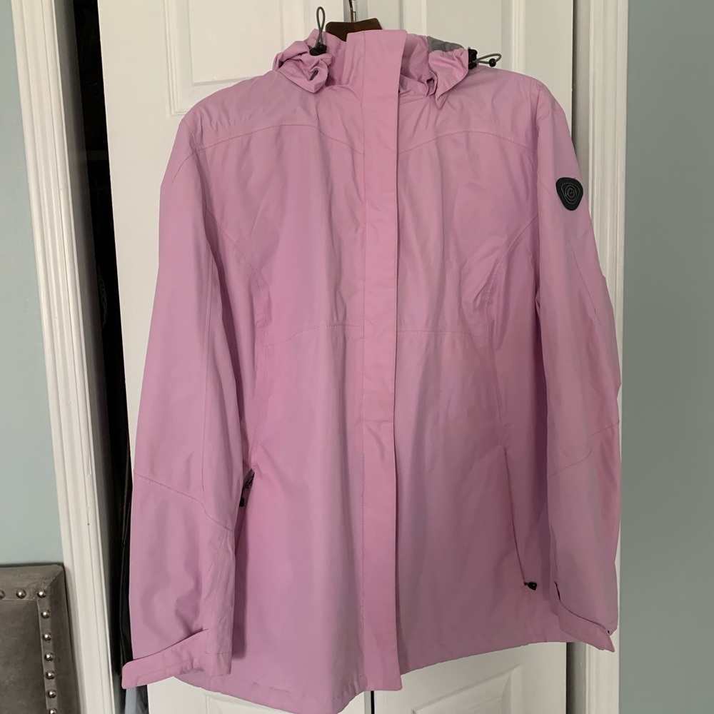 Spring rain jacket with hood - Picture 9 of 12